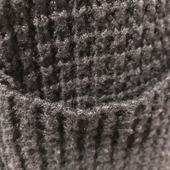 Madewell Waffle Stitch Black Sweater Coat Cotton, Polyamide, Wool Blend … - Picture 6 of 10
